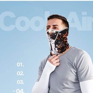 NEW!! Neck Gaiter Face Mask Lightweight Dust UV Protection Neck Mask